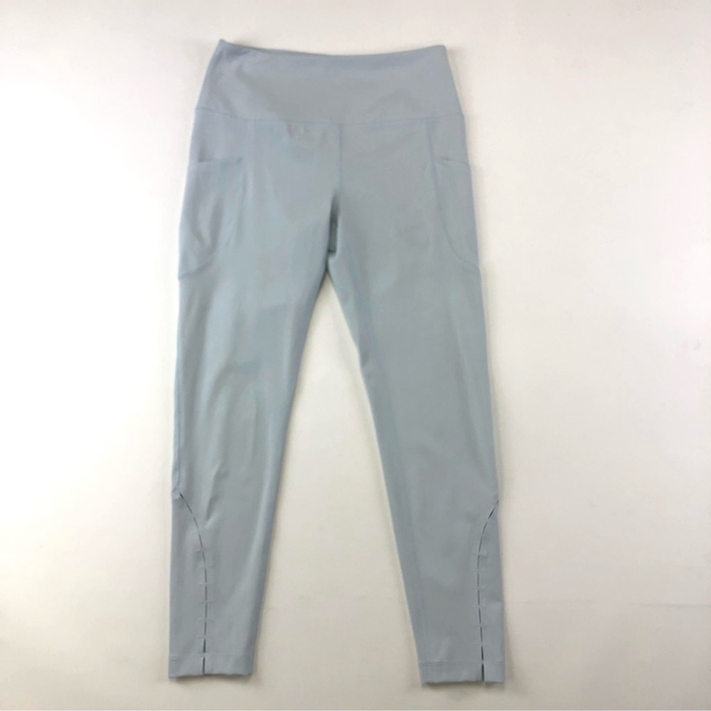 Free People Movement icy blue high waisted leggings Medium